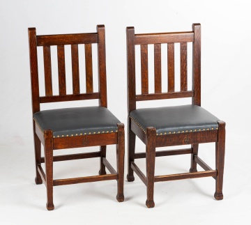 Pair of Roycroft Side Chairs