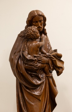 Peter Rendl, Joseph and Christ Child Sculpture