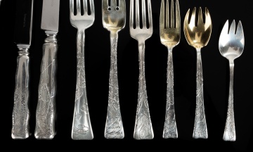 Tiffany & Co. Lap-Over-Edge Sterling Silver Flatware