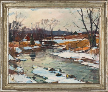 Carl W. Peters (American, 1897-1980) "Meadow Brook"