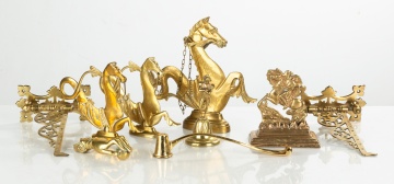 Group of Cast Brass Ornaments