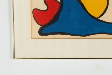 Alexander Calder (American, 1898-1976) "Untitled [Amorphous Shapes]"