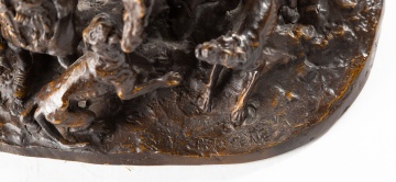 La Chasse en Ecosse, La Prise du Renard (After the Scottish Hunt), After Pierre Jules Mene (French, 1810-1879)