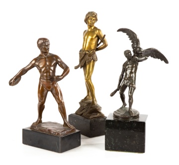 Three Classical German Bronze Sculptures