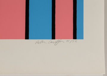 Patrick Caulfield (British, 1936-2005) "Small Window at Night, 1976"