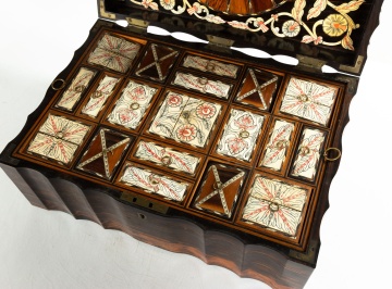 19th Century Anglo-Indian Calamander Novelty Box