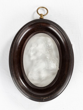 James Tassie (British, 1735-1799) "GEM" Profile Portrait Of Count Rumford, 1796