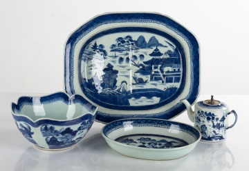 Four Pieces of Chinese Export