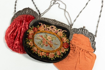 Three Antique Ladies' Evening Bags