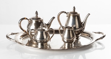 Royal Danish Sterling Silver Coffee & Tea Set