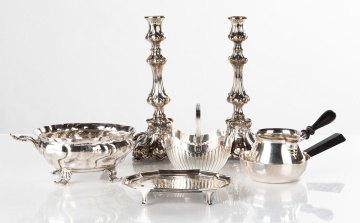 Group of Continental Silver