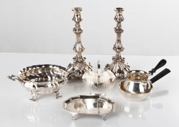 Group of Continental Silver