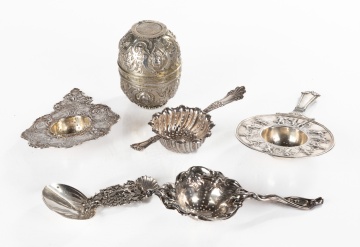 Group of American and Continental Sterling and 800 Silver