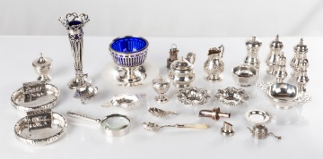 Group of Continental Silver