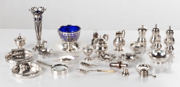 Group of Continental Silver