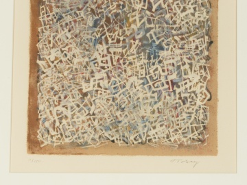 Mark Tobey (American, 1890-1976) "Confusion"