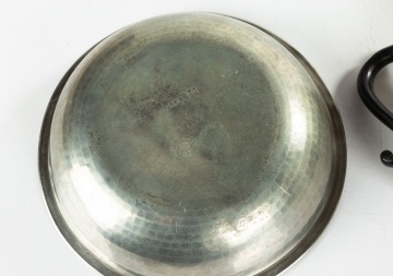 19th Century Pewter Teapots and Basin