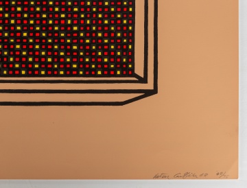 Patrick Caulfield (British, 1936-2005) "Loudspeaker, 1968"