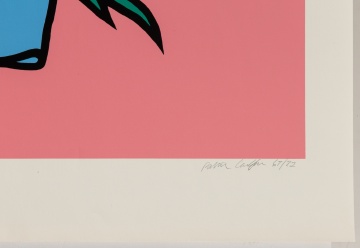 Patrick Caulfield (British, 1936-2005) "Napkin and Onions, 1976"