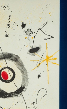 Joan Miro (Spanish, 1893-1983) From Derriere le Miroir, 1963