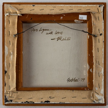 Mehlli Gobhai (Indian, 1931-2018) Abstraction