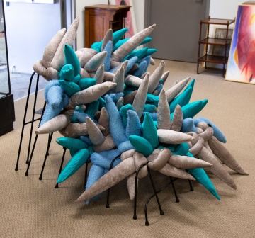 Vanessa Lee Jackson (Canadian) "Woven Grounds" Chair