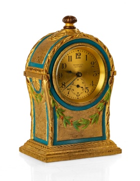 Tiffany Studios Louis XVI Desk Clock