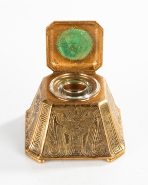 Tiffany Studios "Chinese" Inkwell