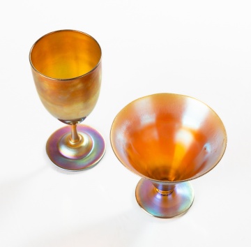 Two Tiffany Favrile Pieces