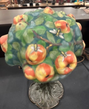 Pairpoint Puffy Apple Tree Table Lamp
