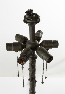Gorham Bronze Tree Trunk Lamp Base