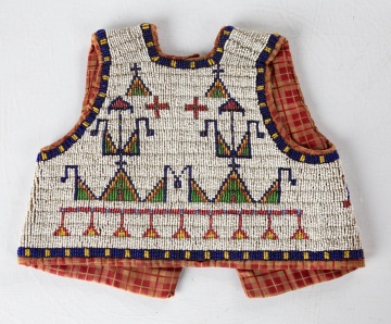 Sioux Beaded Child's Vest