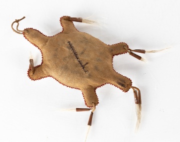 Turtle Shaped Navel Amulet or Umbilical Fetish