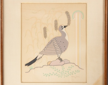 Two Gerald Nailor (American, 1917-1952) Screenprints