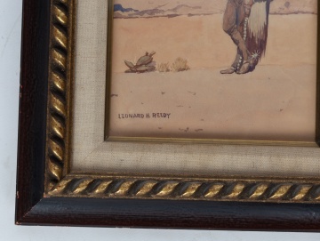 (2) Leonard H. Reedy, (American, 1899-1956) Southwest & Pueblo Scenes