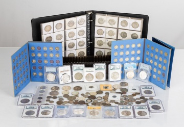 Coin Collection, Graded Morgan Dollars, Binion Collection, Draped Bust & Seated Dollars, etc.