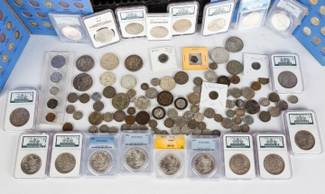 Coin Collection, Graded Morgan Dollars, Binion Collection, Draped Bust & Seated Dollars, etc.