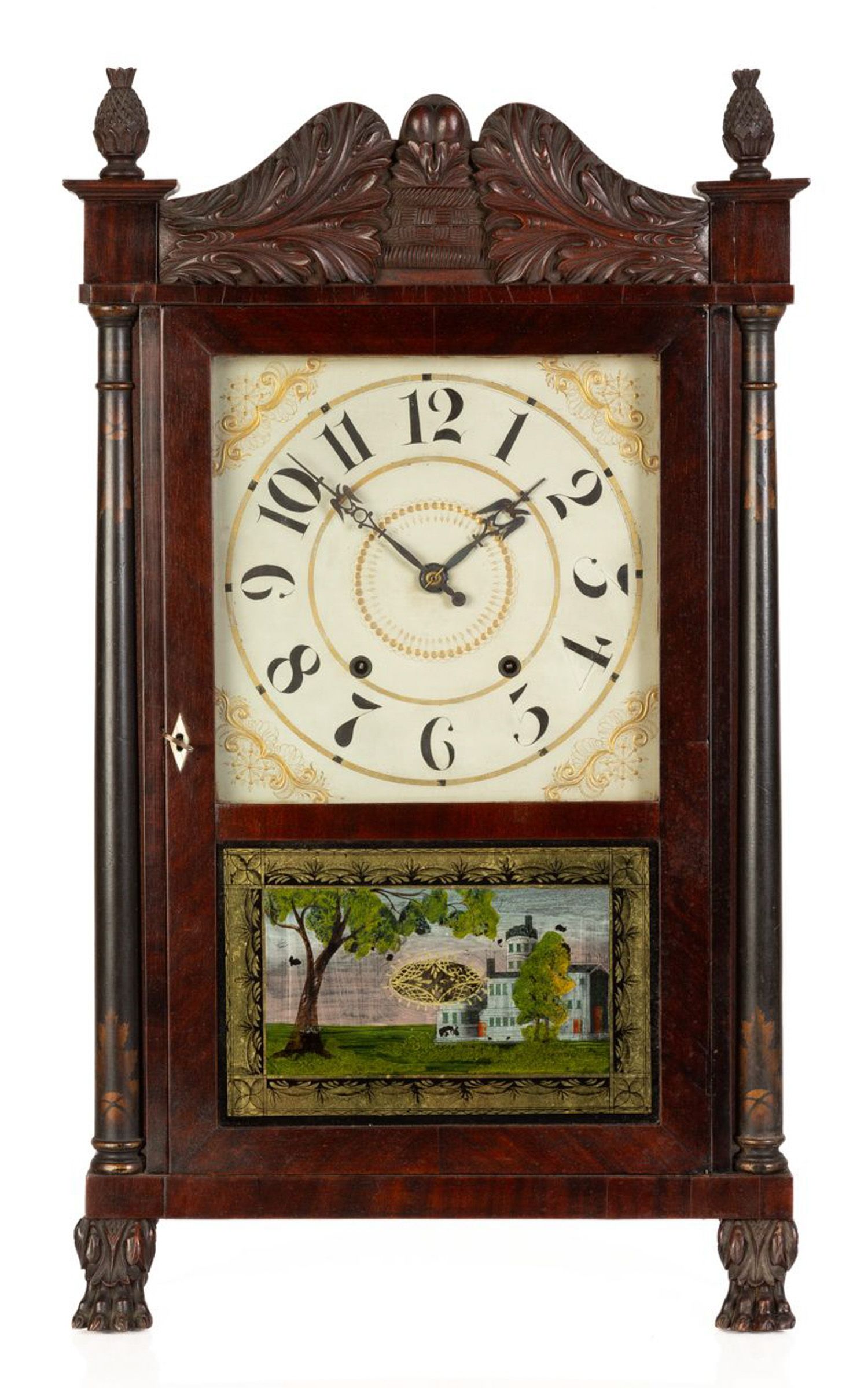 George Mitchell for Atkins & Downs Clock | Cottone Auctions