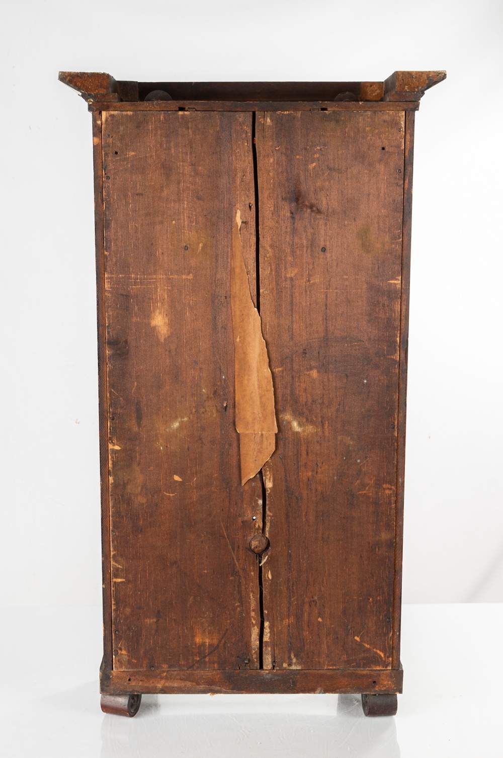 Marshall & Adams Empire Column and Cornice Shelf Clock | Cottone Auctions