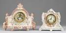 Ansonia Porcelain Shelf Clocks