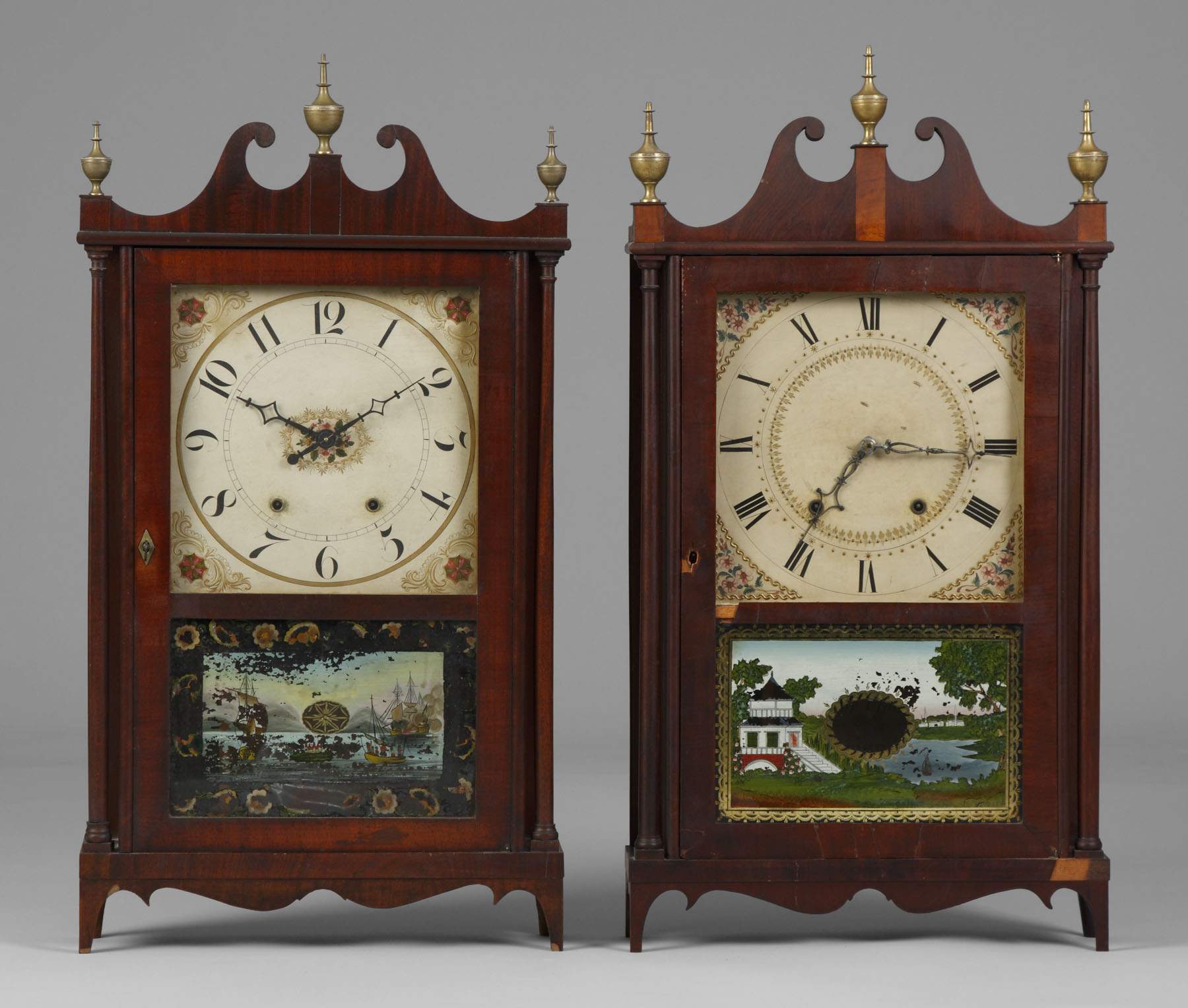 Pillar & Scroll Clocks Cottone Auctions