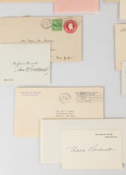 Group of Autographs, including Eleanor Roosevelt, Shirley Temple