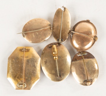 Victorian Doll Locket Pins
