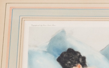 Louis Icart (French, 1888-1950) "Sulking [Boudese]'