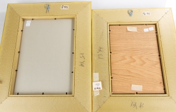 (2) 19th Century Academic Male Nude Studies