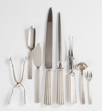 Georg Jensen Bernadotte Sterling Silver Flatware