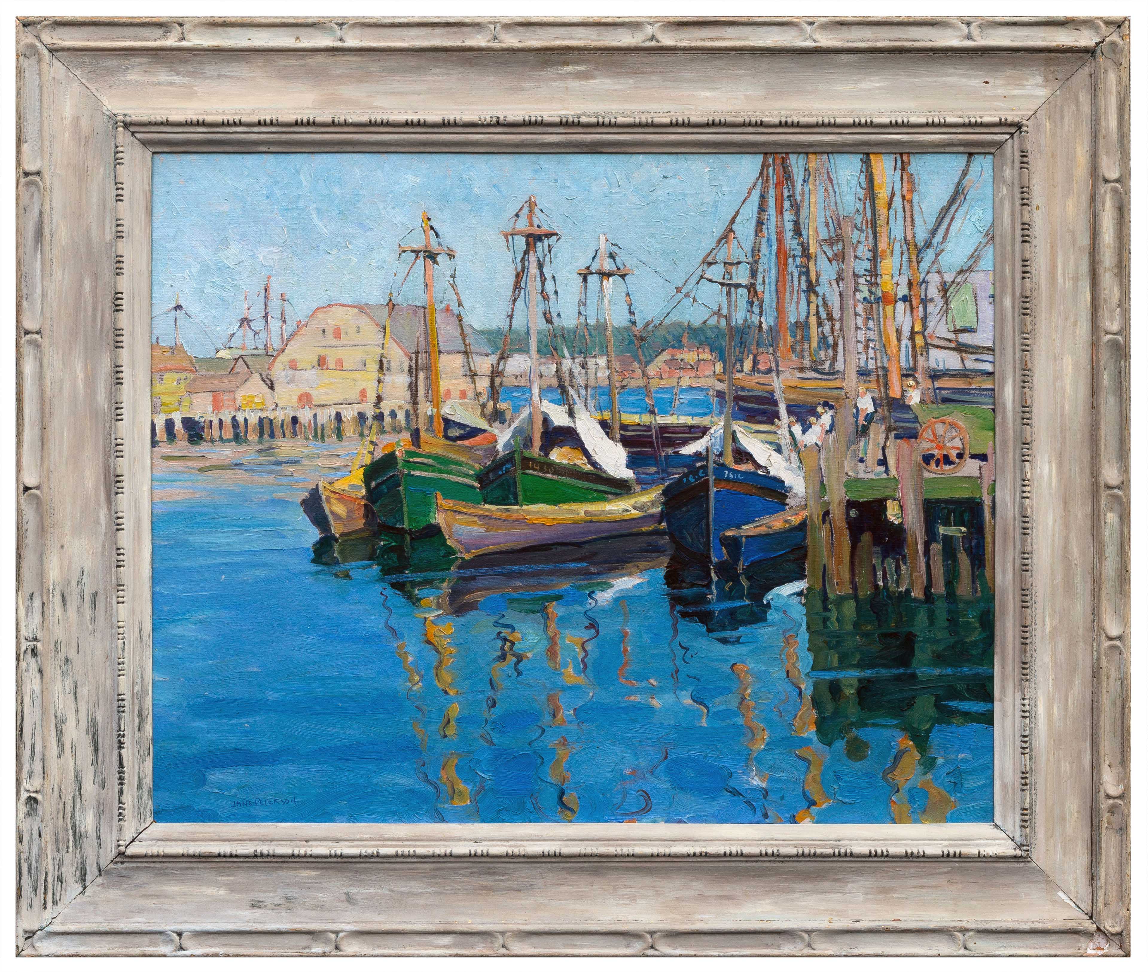 Jane Peterson (American, 1876-1965) Gloucester Scene | Cottone Auctions