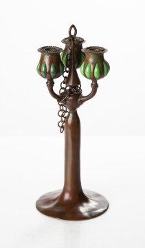 Tiffany Studios Blown-Out Candlestick