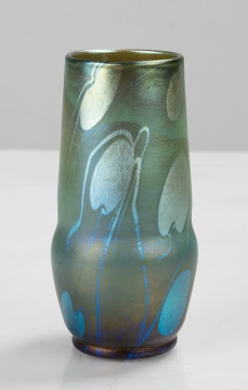 Tiffany Studios Favrile Decorated Cabinet Vase
