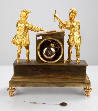 19th Century French Gilt Bronze Ormolu Clock